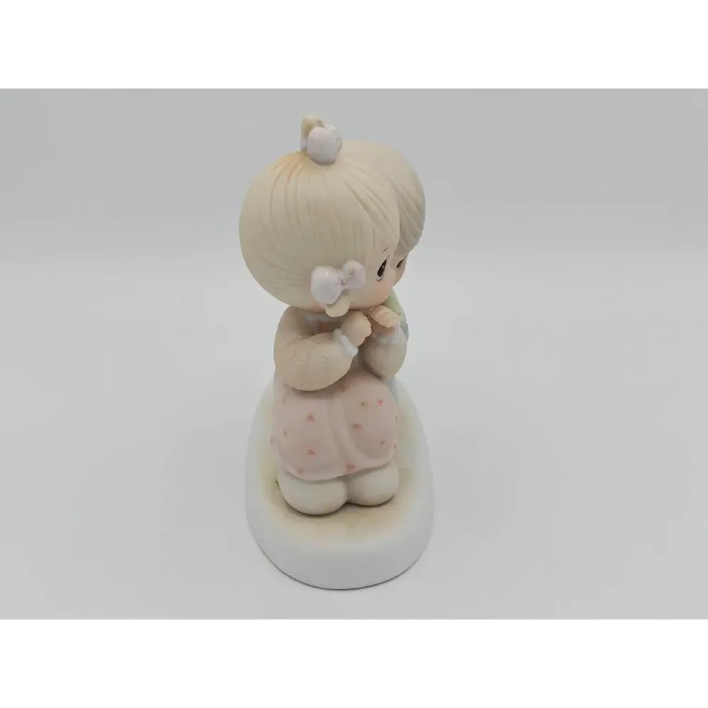 Precious Moments With‎ This Ring I Figurine 1987 Enesco 104019 Wedding Gift Love